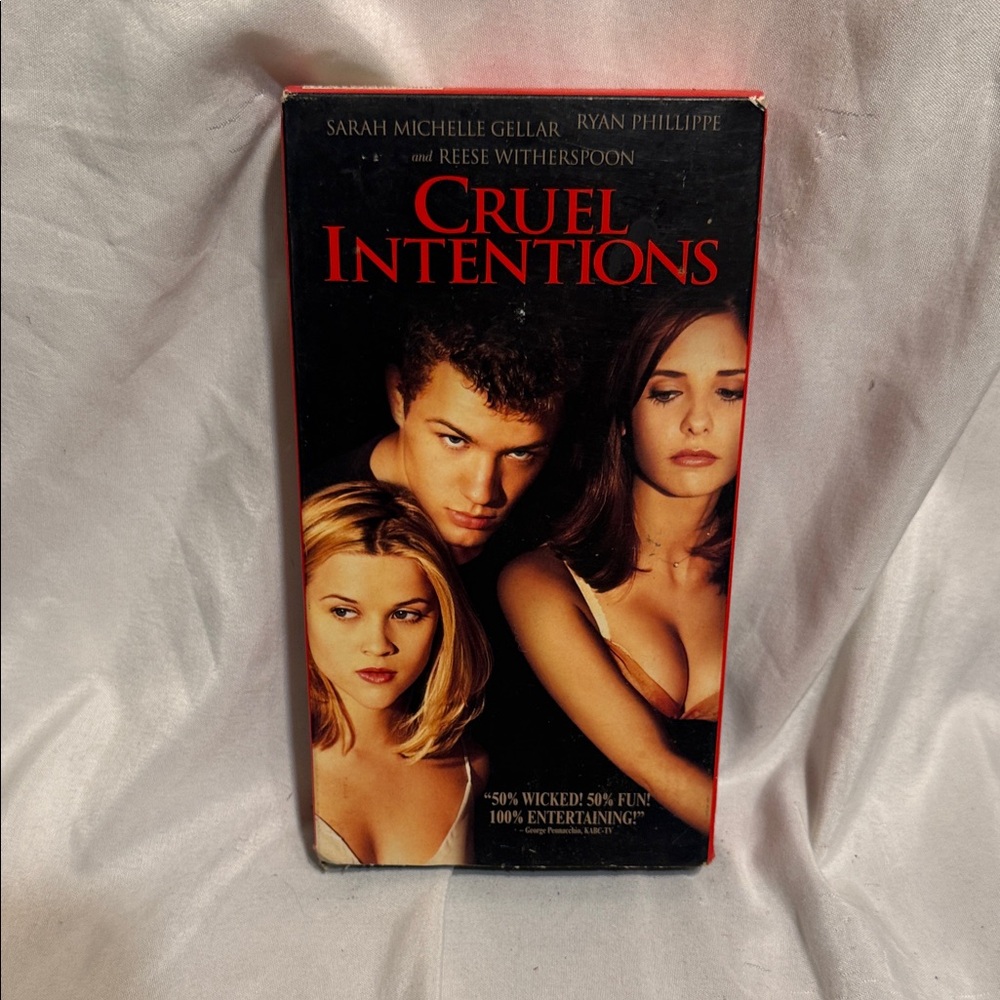 Cruel Intentions Movie VHS Tape